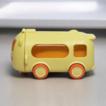 KidKart India LittleStation Bus Water Bottle For Kids Plastic Bottle - Image 2