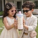 Kidkart India Sipper Water Bottle for Kids Insulated Steel Sipper Bottle