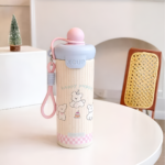 Kidkart India Sipper Water Bottle for Kids Insulated Steel Sipper Bottle - Image 2