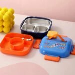 Kidkart India Hut Design Insulated Lunch Box with Compartments - Image 2